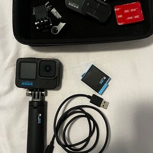 GoPro Hero 10 with accessories